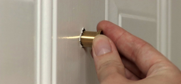peephole door repair in Lemon Grove